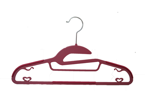 Red anti-slide clothe hanger